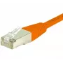 EXERTIS CONNECT Cat6 F/UTP patchkabel, oranje, 50 m 853355