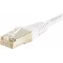 EXERTIS CONNECT Cat6 F/UTP patchkabel, 2 m, wit, slim bend protection 853813