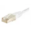 EXERTIS CONNECT Cat6 F/UTP patchkabel, 2 m, wit, slim bend protection 853813