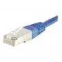 EXERTIS CONNECT Cat.5e F/UTP patchkabel, RJ45, blauw, 0,3 m 857111