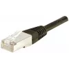 EXERTIS CONNECT Cat.6 F/UTP patchkabel, 30 m, zwart, Slim Snagless Boot 853349