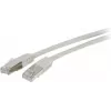 EXERTIS CONNECT Cat.6A S/FTP patchkabel, 90 m, grijs, 10 Gbps, Slim Snagless Boot 857795
