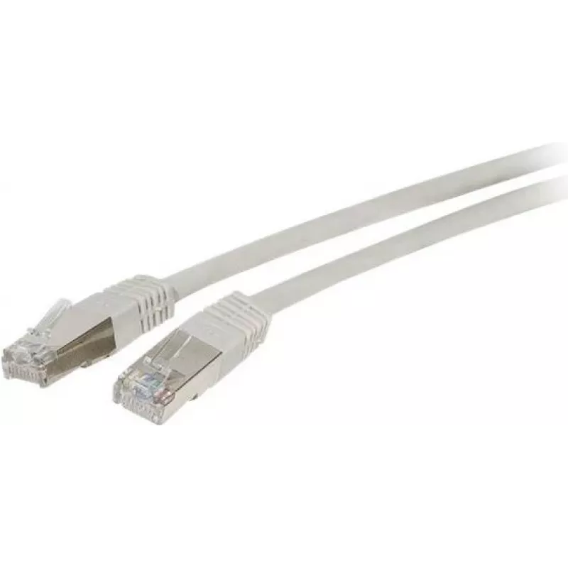 EXERTIS CONNECT Cat.6A S/FTP patchkabel, 90 m, grijs, 10 Gbps, Slim Snagless Boot 857795