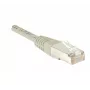 EXERTIS CONNECT Cat5e F/UTP patchkabel, grijs, 0,15 m, Slim Snagless Boot 857800
