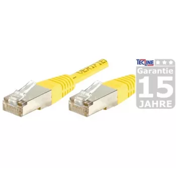 EXERTIS CONNECT Cat.6A S/FTP patchkabel, 25 m, geel 858340