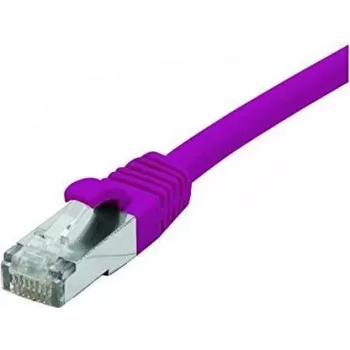 EXERTIS CONNECT Cat. 6 F/UTP patchkabel, PoE, halogeenvrij, violet, 15,0 m met trekontlasting 854416
