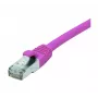 EXERTIS CONNECT Cat. 6 F/UTP patchkabel, PoE, halogeenvrij, roze, 2,0 m, snagless 854434