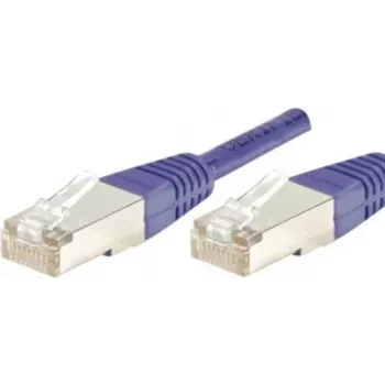 Exertis Connect 854450 Cat6 S/FTP netwerk-patchkabel, violet, 0,15 m