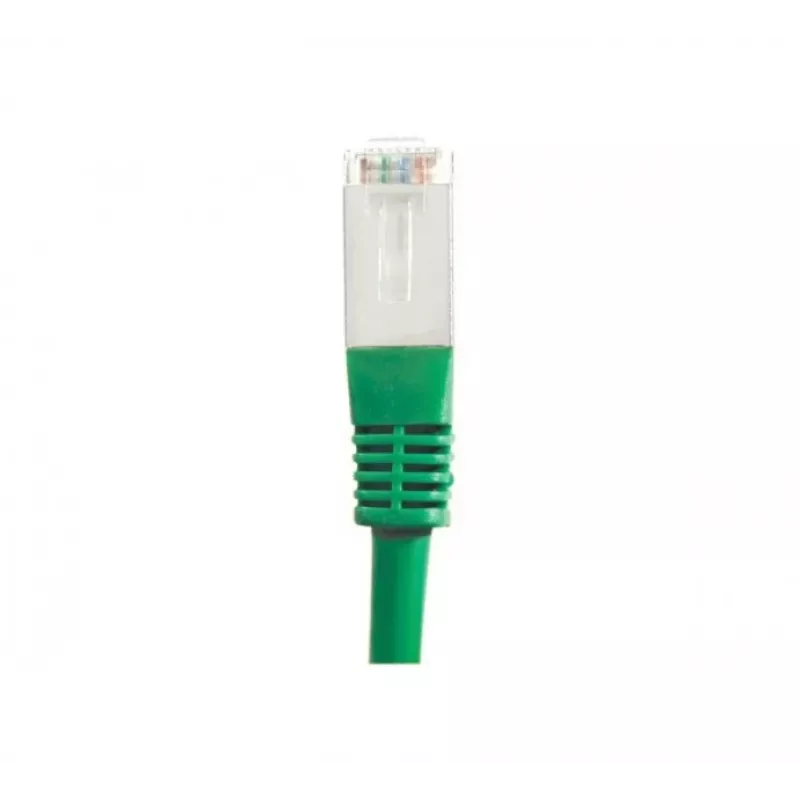 EXERTIS CONNECT S/FTP PiMF CAT.6 patchkabel, groen, 0,7 m, slim bend protection 856839