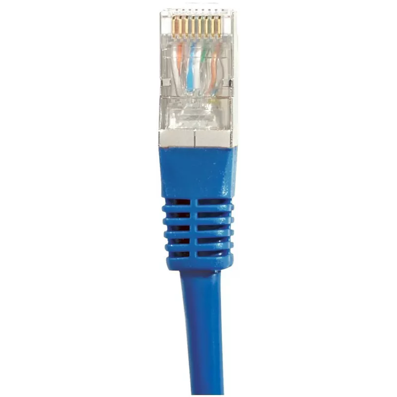 Exertis Connect 856850 Cat6 S/FTP patchkabel, 1 m, blauw