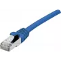 EXERTIS CONNECT Cat6 F/UTP LSZH patchkabel, PoE, blauw, 30 m 854402