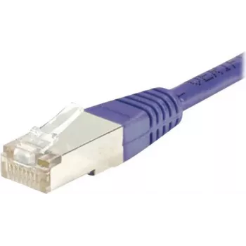 EXERTIS CONNECT S/FTP Cat.6 patchkabel, PiMF, violet, 1,5 m, slim snagless 854455