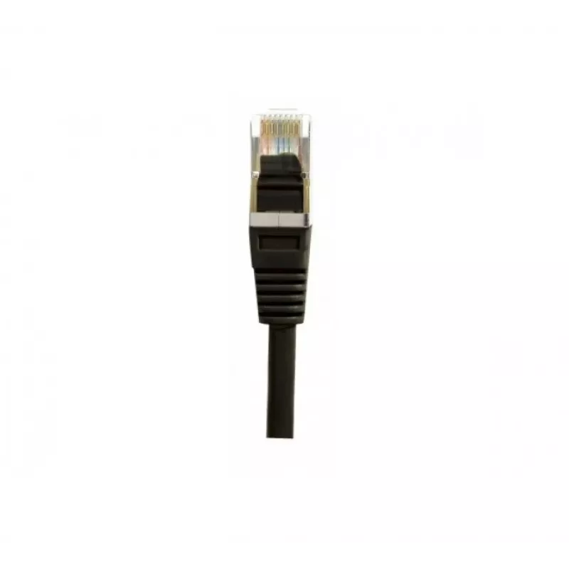EXERTIS CONNECT Cat.6 S/FTP patchkabel, PiMF, 15 m, zwart, slim bend protection 856924