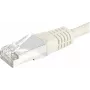 EXERTIS CONNECT Cat.6 S/FTP patchkabel, PiMF, grijs, 15,0 m, slanke snagless tule 856900