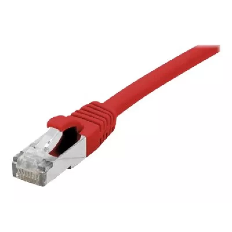 EXERTIS CONNECT Cat 6A S/FTP patchkabel, rood, 25 m 858477