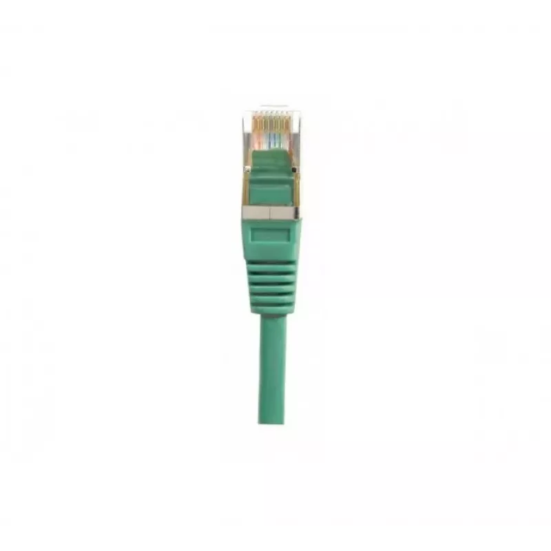 EXERTIS CONNECT Cat.6 F/UTP patchkabel, 1,5 m, groen, slanke snagless-mantel 857920