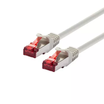 Exertis Connect EXC856913 Cat.6 S/FTP patchkabel, 90 m, grijs, slanke knikbescherming