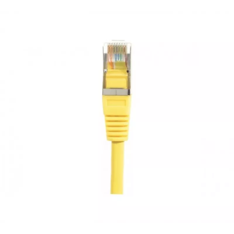 EXERTIS CONNECT Cat.6 F/UTP patchkabel, geel, 1,5 m, slimme snagless-mantel 857930