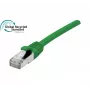 EXERTIS CONNECT Cat. 6A S/FTP patchkabel, halogeenvrij TPE, groen, 0,5 m 854529