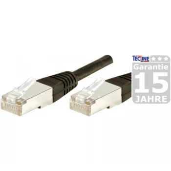 EXERTIS CONNECT Cat.6 S/FTP patchkabel, PiMF, zwart, 30 m 856936