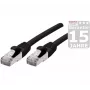 Exertis Connect 858493 Cat6a S/FTP netwerkkabel, 25 m, zwart