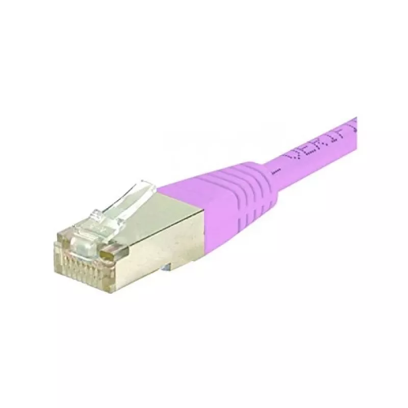 Exertis Connect 854478 Cat6 S/FTP patchkabel, roze, 0,5 m, RJ45