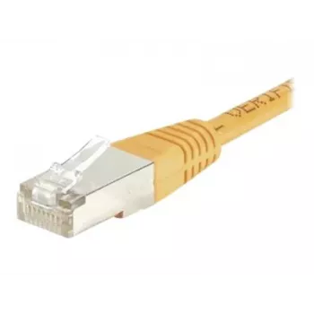 EXERTIS CONNECT CAT.6 F/UTP patchkabel, oranje, 7,0 m, slimme snagless-mantel 857950