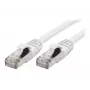 EXERTIS CONNECT S/FTP Cat 6A patchkabel, wit, 1,0 m, slimme snagless-mantel 858500