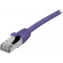EXERTIS CONNECT Cat 6A S/FTP patchkabel, violet, 2 m 858518