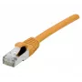 EXERTIS CONNECT S/FTP Cat 6A patchkabel, 15 m, oranje, slim snagless 858539