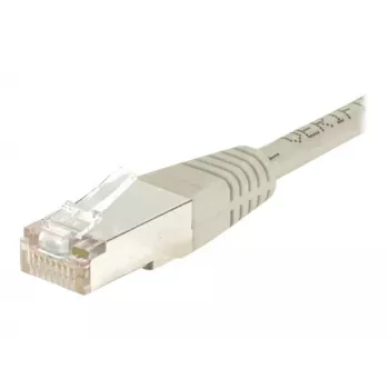 EXERTIS CONNECT Cat5e F/UTP patchkabel, RJ45, grijs, 0,3 m 857130