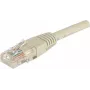 Exertis Connect Cat5e U/UTP RJ-45-netwerkpatchkabel, 1 m, grijs 857210