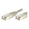 EXERTIS CONNECT Cat.6 F/UTP-ethernetpatchkabel, grijs, 1,5 m, Slim Bend Protection, Snagless, RJ45 857900