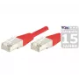 Exertis Connect 858310 Cat.6A S/FTP (PiMF) Class EA patchkabel, 20 m, rood, slanke knikbescherming