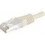EXERTIS CONNECT CAT.6a F/UTP-patchkabel, 0,3 m, grijs, 10 Gbps 859501