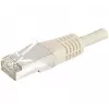 EXERTIS CONNECT Cat.6a F/UTP-patchkabel, 1,5 m, grijs, 10 Gbps, Slim Snagless Boot 859504