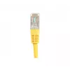 Exertis Connect 858330 Cat.6A S/FTP (PiMF) Class EA patchkabel, 0,5 m, geel, slanke knikbescherming