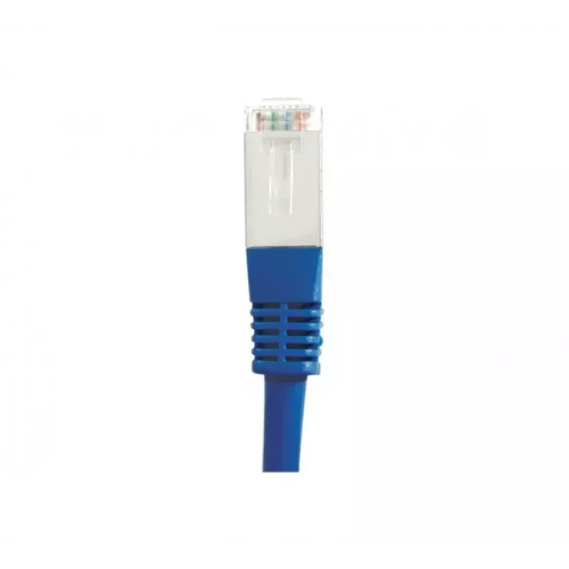 EXERTIS CONNECT CAT.6 S/FTP PiMF-patchkabel, RJ45, blauw, 0,15 m 856814