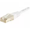 EXERTIS CONNECT Cat.6 S/FTP PiMF-patchkabel, wit, 0,7 m 856842