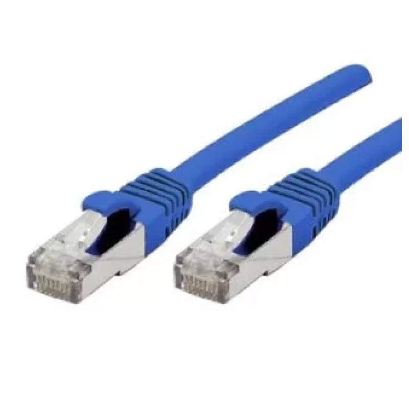EXERTIS CONNECT Cat 6A S/FTP patchkabel, 10m, blauw 858458