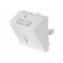 Dexlan frontplaat-inzet 45 x 45 mm voor 1 Keystone-module, 30°, signaalwit RAL 9003 (911712)