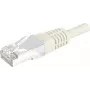 EXERTIS CONNECT Cat.6a F/UTP patchkabel, 0,5m, grijs, 10 Gbps, Slim Bend Protection 859502