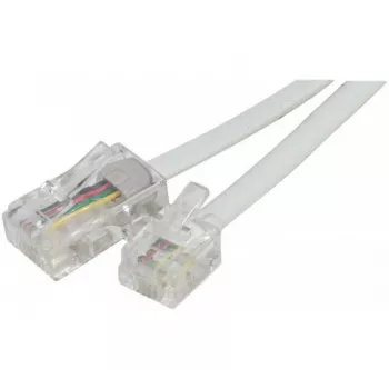 EXERTIS CONNECT telefoonkabel, wit, 7,0 m (EXC911746)