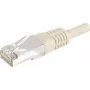 EXERTIS CONNECT Cat.6a F/UTP patchkabel, grijs, 1,0 m, 10 Gbps, Slim Bend Protection 859503