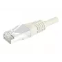 EXERTIS CONNECT 859510 Cat.6a F/UTP patchkabel, 15 m, grijs, 10 Gbps, slanke connectormantel