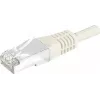 EXERTIS CONNECT CAT.6a F/UTP patchkabel, 25 m, grijs, 10 Gbps 859512
