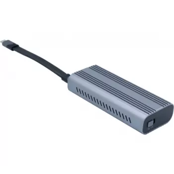 EXERTIS CONNECT M.2 SSD-behuizing, USB4/Thunderbolt 4 40Gbps Type-C, voor M.2 NVMe/PCIe SSD 924640