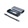 EXERTIS CONNECT M.2 SSD-behuizing, USB4/Thunderbolt 4 40Gbps Type-C, voor M.2 NVMe/PCIe SSD 924640