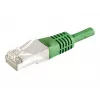 EXERTIS CONNECT Cat.6a F/UTP patchkabel, 0,15 m, groen, 10 Gbps 859545