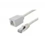 EXERTIS CONNECT Cat. 6A S/FTP patchkabel-verlenging, LSZH, grijs, 3 m 858752